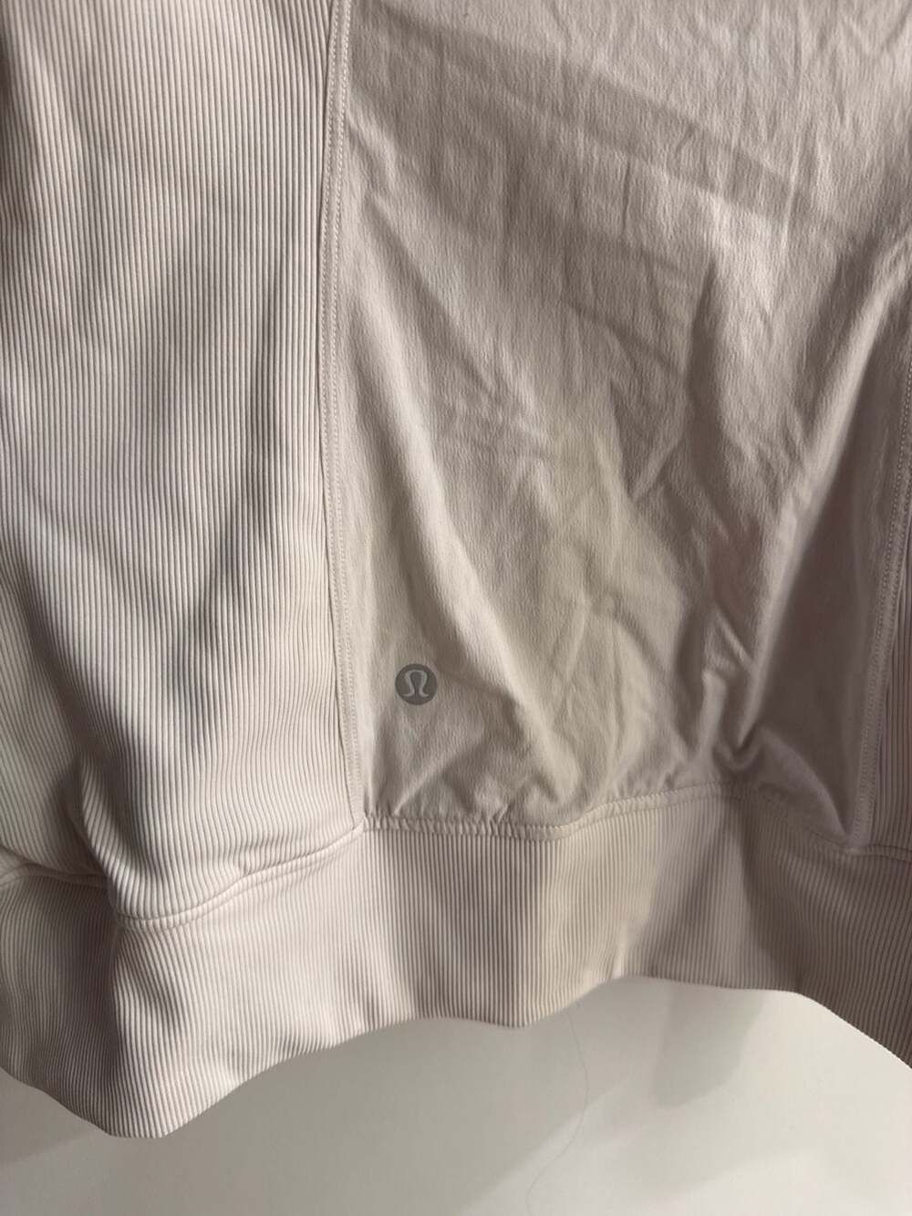 Lululemon Define Jacket Ruched Detail White - Picture 3 of 4